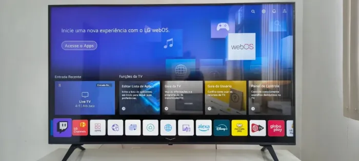 Smart TV 4K LG UHD 60'' Bluetooth HDR AI ThinQ Smart Magic Google Alexa