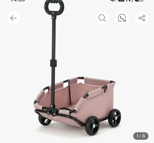 Carrinho passeio para cães e gatos 