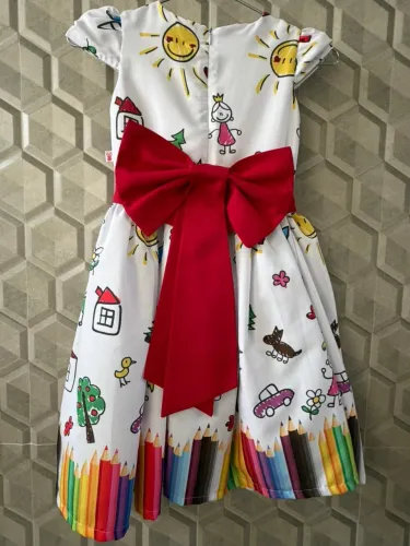 Vestido para formatura infantil - TAM 5/6 anos