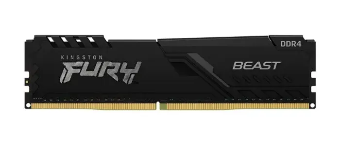 Memória Kingston Fury Beast 8GB, 3200MHz, DDR4, Preto