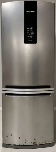 Geladeira Brastemp Frost Free Inverse Inox