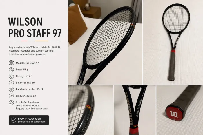Wilson Pro Staff 97 - Excelente estado