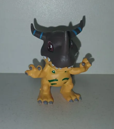 BONECO MINIATURA DIGIMON GREYMON