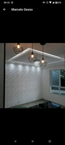 *Gesso nova casa rebaixamento e outro serviço *