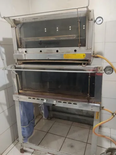 Forno industrial  a gás 
