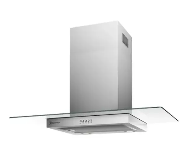 Coifa de Parede Electrolux 90cm de Vidro Efficient com Luz de Led (CE9VX)
