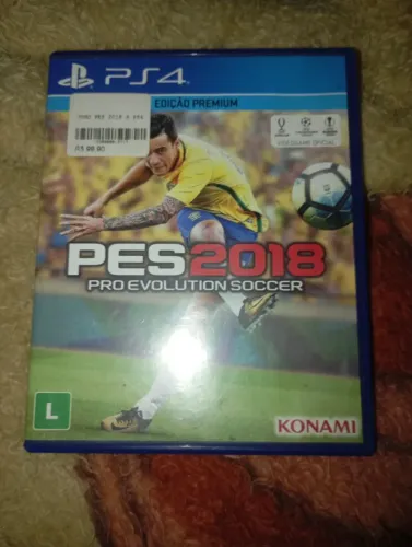 Jogo de ps4 pes2018