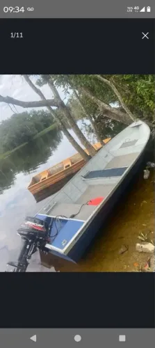 Barco de alumínio 
