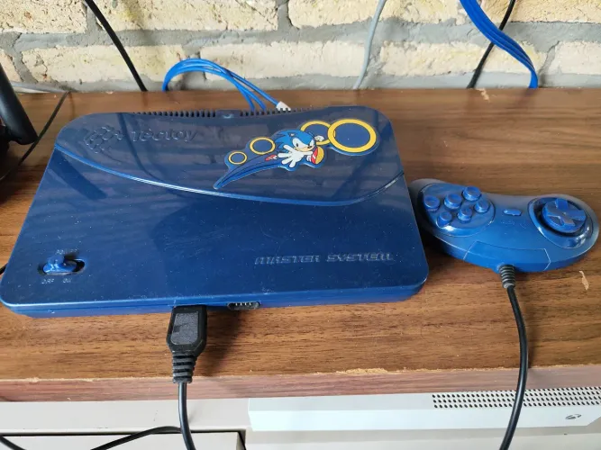 Master system Tectoy azul