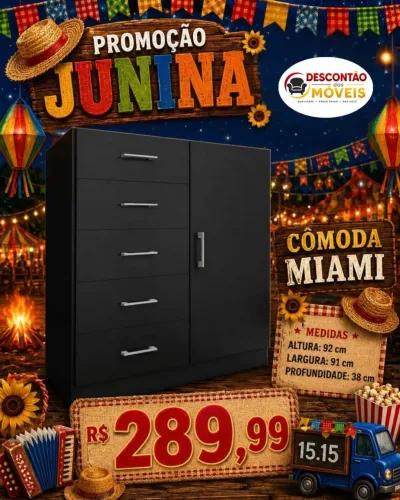 Cômoda Miami