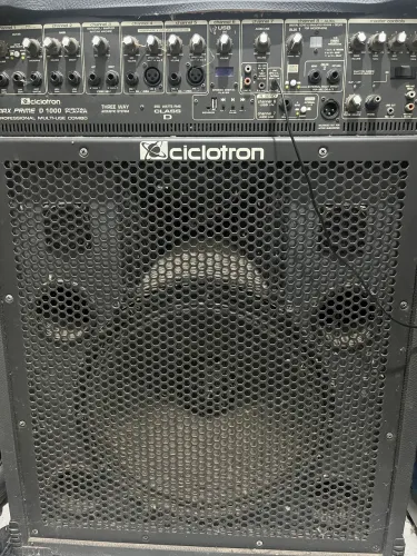 Caixa amplificada cicloton