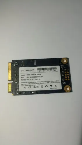 SSD mSATA pro smart 256 GB <br><br>? Capacidade: 256gb<br>? Saudável <br><br>?Valor :250