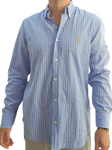 Camisa Ralph Lauren manga longa tam.G social casual original