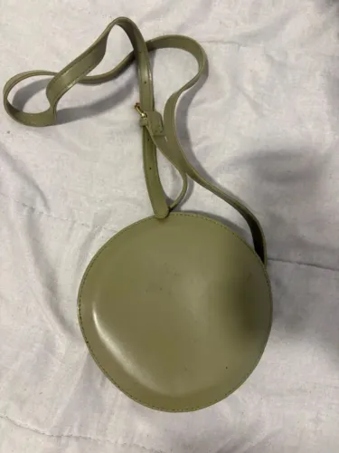 Bolsa redonda verde