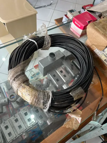 Cabo manga AF Blindado 4x25 AWG 100 Metros