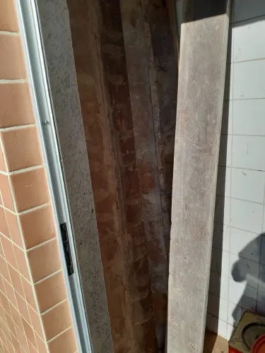 Portal de madeira ipe cada um 100