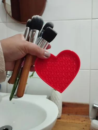 Limpa pincéis make maquiagem 