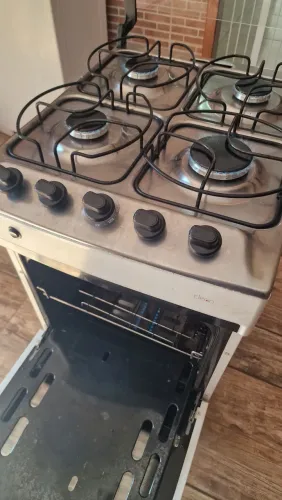 Fogão Brastemp 4 bocas funcionando tudo entrego 
