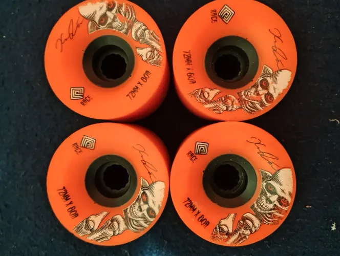 Rodas Power peralta 72mm 80A 9/10 conservadas