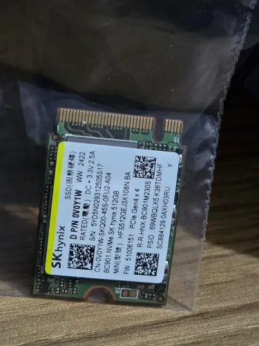 SSD NVMe M.2 2230 SK Hynix 512GB BC901 PCle Gen4