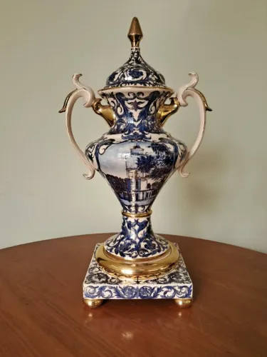 Ânfora Gigante Cerâmica Weiss 64cm - Raridade