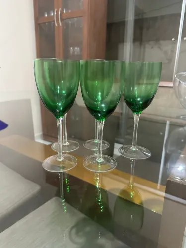 Taças de vidro