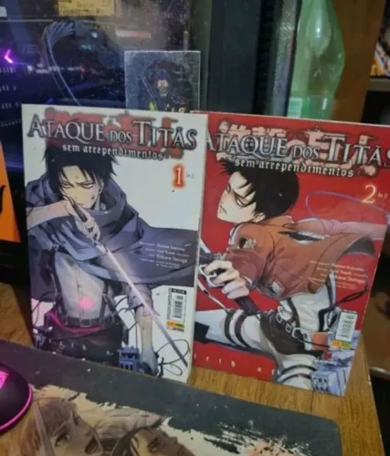 Mangá atacado on titan Levi sem arrependimentos RARO