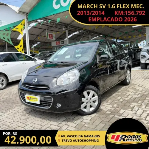 Nissan March SV 1.6 16V Flexstart 5P Mec. 2014