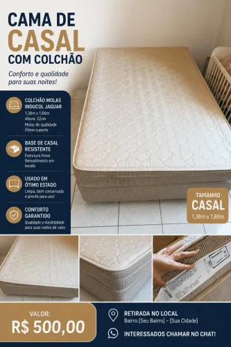 CAMA DE CASAL BOX