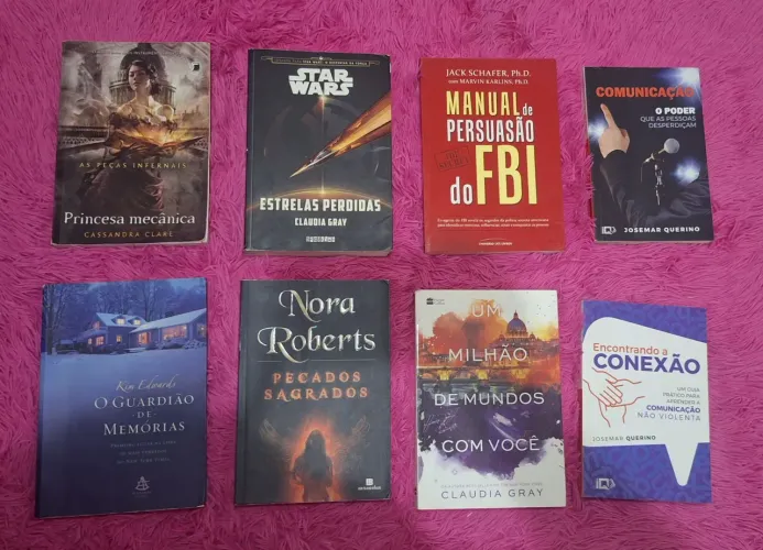 Livros usados em boas condições
