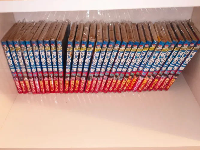 Hajime no Ippo 30 a 44, 46 a 51, 53 a 56, 58 (japonês)a 62 e 84