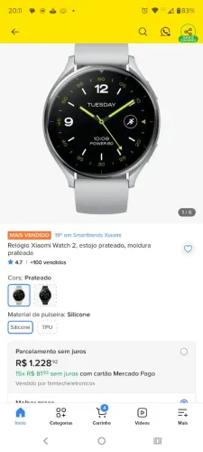 Vendo smartwatch xiaomi $ 700
