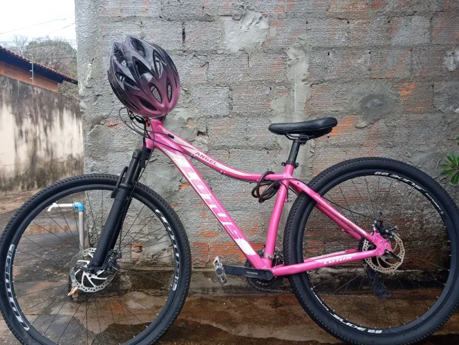 Bicicleta Lotus Angel Aro 29 rosa (+capacete de brinde)