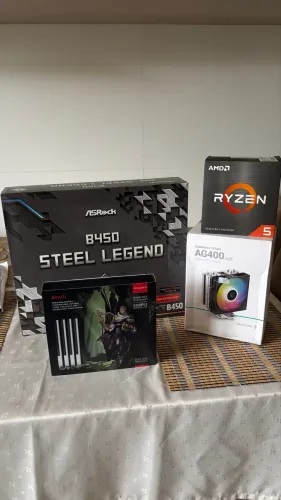 Kit processador, placa mãe e memórias