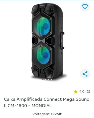 Caixa Amplificadora MODIAL