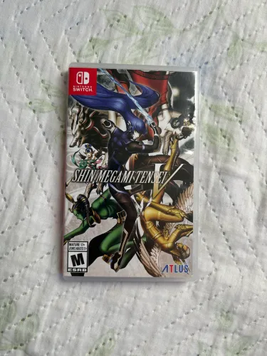Jogo Shin Megami Tensei V Nintendo Switch Mídia Física
