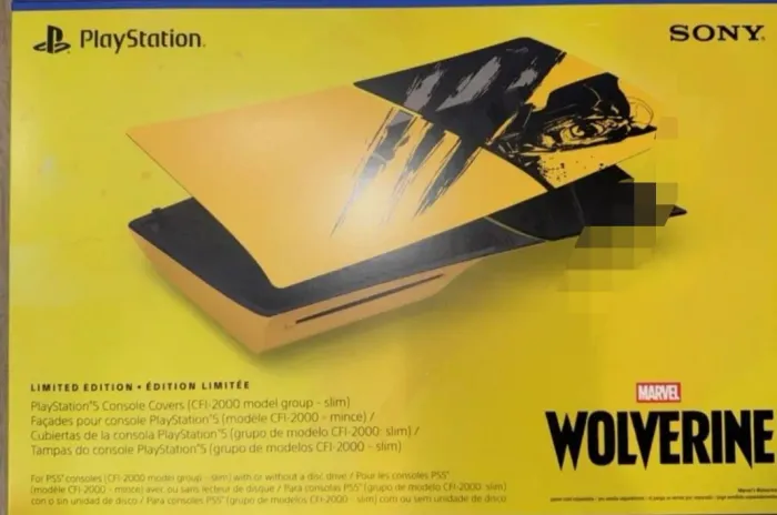 Faceplate Wolverine slim troco por dualsense final fantasy