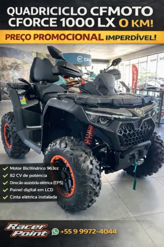 QUADRICICLO CFMOTO CFORCE 1000 LX 2026 0KM