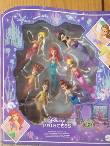Set Princesas Ariel e irmãs - Mattel