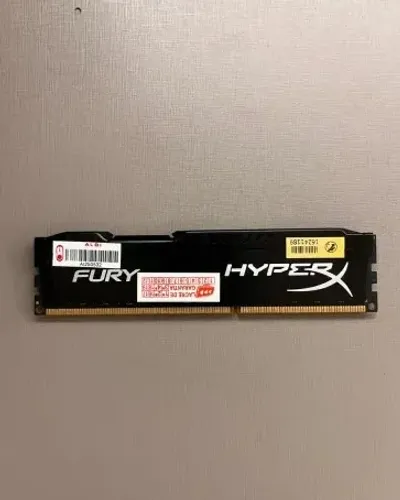 Memória kingston hyperx fury ddr3 8gb 1600 mhz