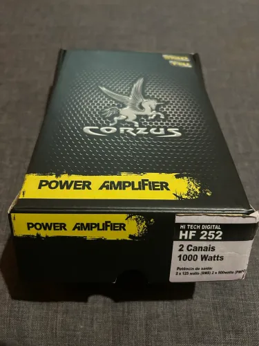 Amplificador Corzus  FH252 - 2 canais 1000 Watts