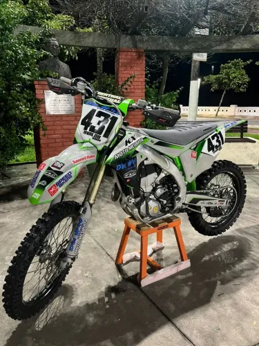ACEITO TROCA!! KAWASAKI KX 450F 2023 OFICIAL 45 Horas DOCUMENTOS OK
