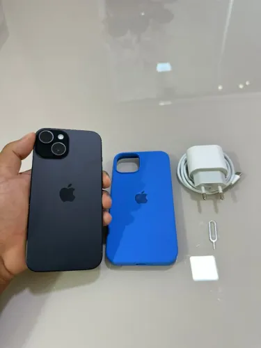 iPhone 15 Black (128GB) Na garantia Apple 