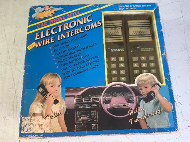 Interfones Vintage Estilo Telefone De Carro (Anos 80/90) - Relíquia USADO
