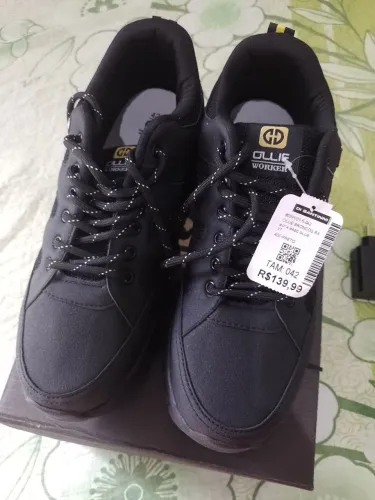 BOTA CANYON 2 OLLIE Tam: 42<br>R$ 149,99<br>ou<br>4x<br>de<br>R$ 37,50<br>sem juros<br>Cor selecionada:preto