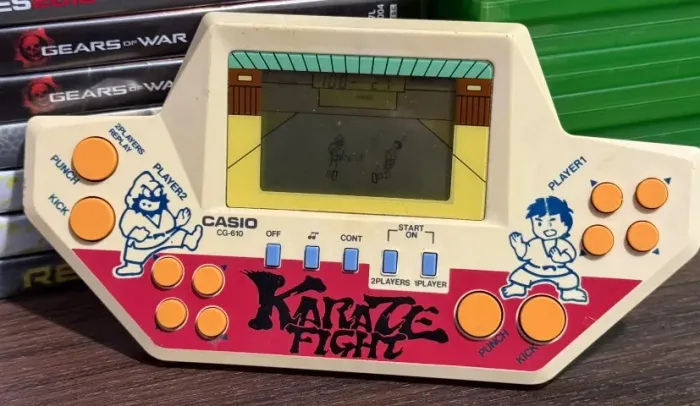 Mini Game Karatê Fight Cg-610 - Original Casio 1986 Raro