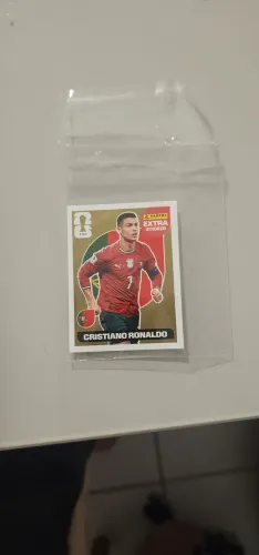 Figurinha Cristiano Ronaldo gold original!!!