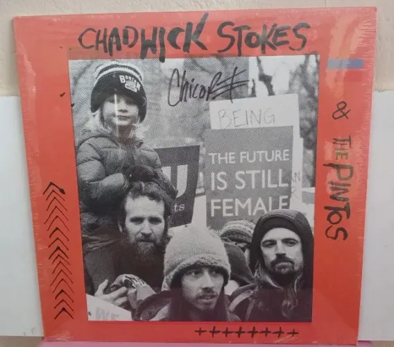 lp disco de vinil -chadwick stokes & the pintos - lacrado - importado