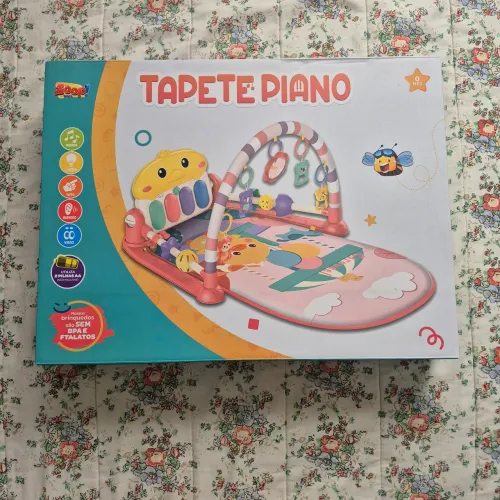 Tapete Piano Rosa Zoop Toys