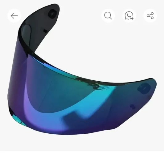 Viseira camaleão para capacete LS2 ff32 ff353